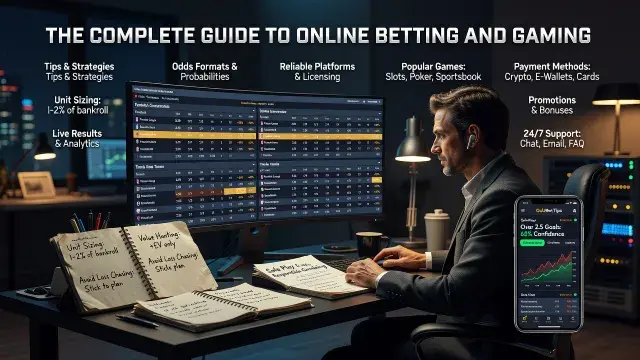 The Complete Guide to Online Betting and Gaming: Tips, Odds, Reliable Platforms, Popular Games, Safe Play, Payments, Promotions, Results, and Support