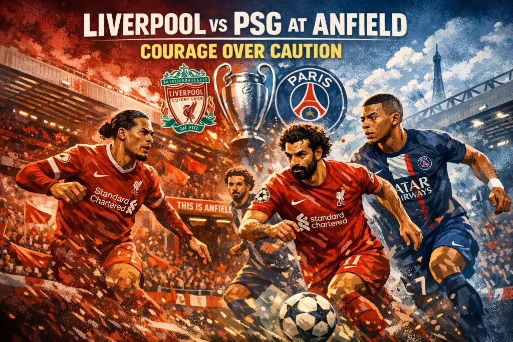 Liverpool Face PSG at Anfield Needing Courage Over Caution